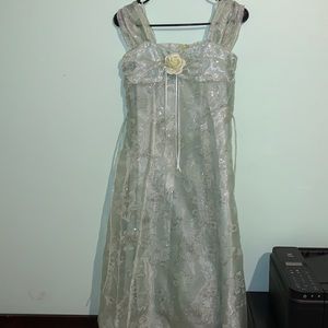 Brand Cinderella Couture. Size 10. Color light green